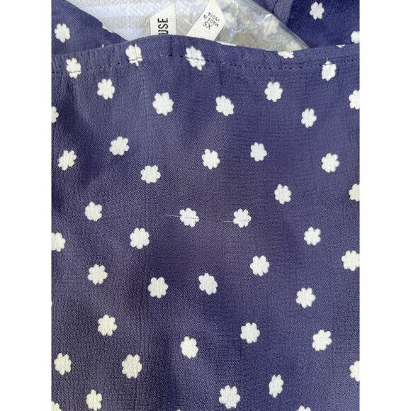 Amuse Society Sz XS Cami Crop Blue White Tie Strap Top Sara Outer Bnaks NWT READ - Picture 13 of 15